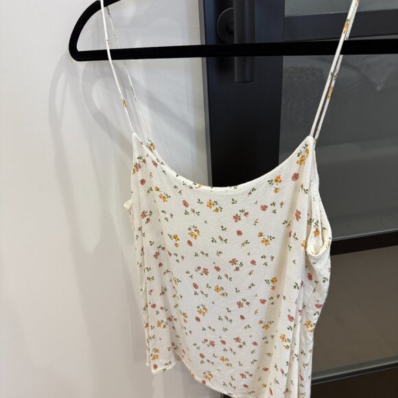 Reformation Atticus Camisole with Flowers Size XL - Picture 3 of 5
